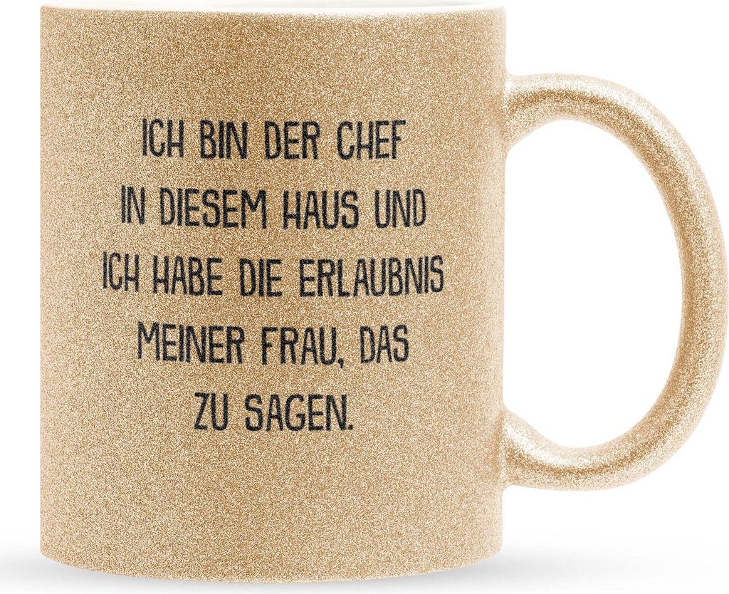 22Feels Glitzertasse Gold Ehemann Geschenk Erster Hochzeitstag Kaffeetasse Männer Hochzeitsjubiläum Ehepartner Valentinstag für Ihn Weihnachten ...