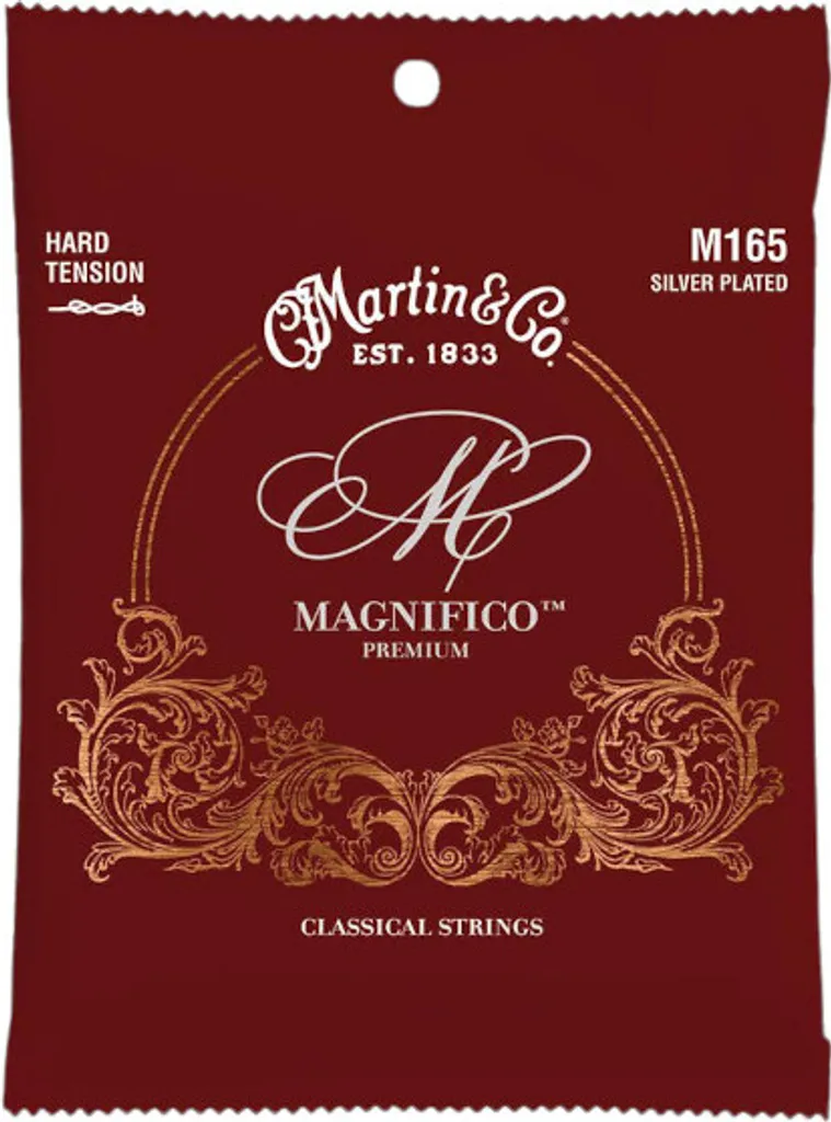 Jeu de Cordes Guitare Classique Martin M165 Tension Forte Magnifico Hard