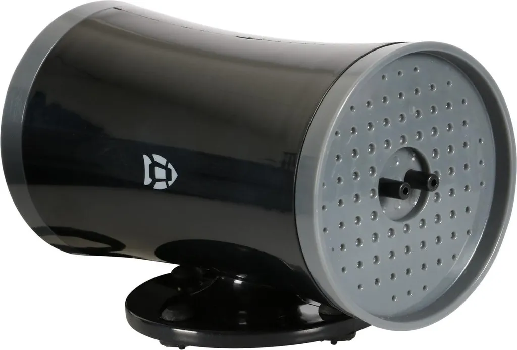 Pompe à air puissante Aqua Della 200 noire - Système anti-vibrations 200L