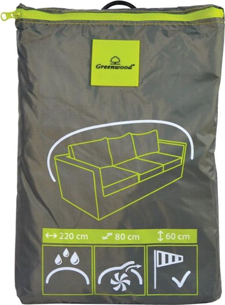 Wodoodporny pokrowiec 220x80x60cm na 3-osobową sofę Zdjęcie produktu 