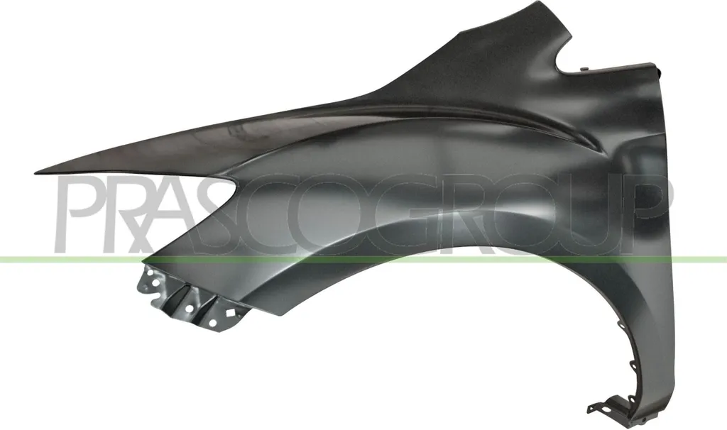 Aile avant gauche PRASCO MZ8023004 pour Mazda CX-7 ER OE EG2152210E