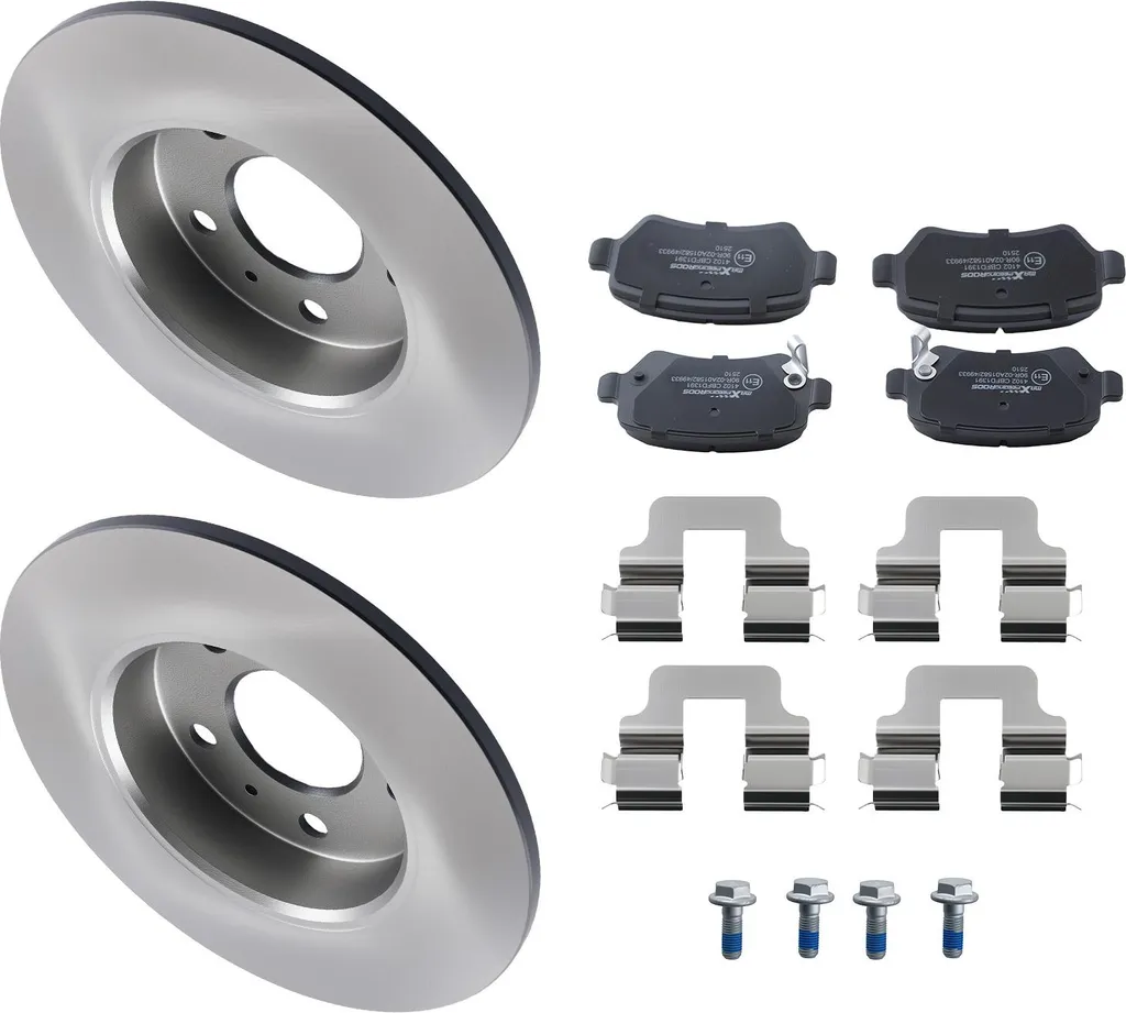 Kit mâchoires et tambours de freins arrière Opel Meriva et Zafira A B