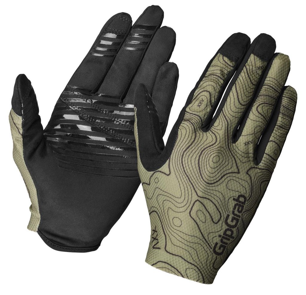 Gripgrab Rebel Sommerhandschuhe mit langen Fingern, olivgrün – S