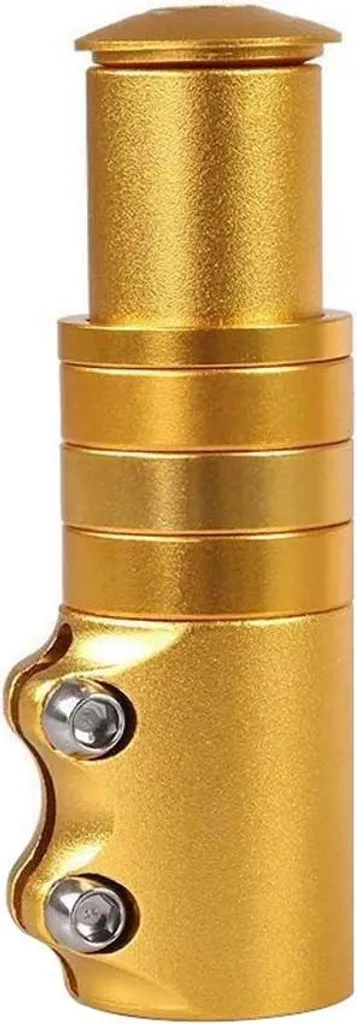Adapter Tubo Sterzo MTB 8cm Giallo | Prolunga Forcella Metallo