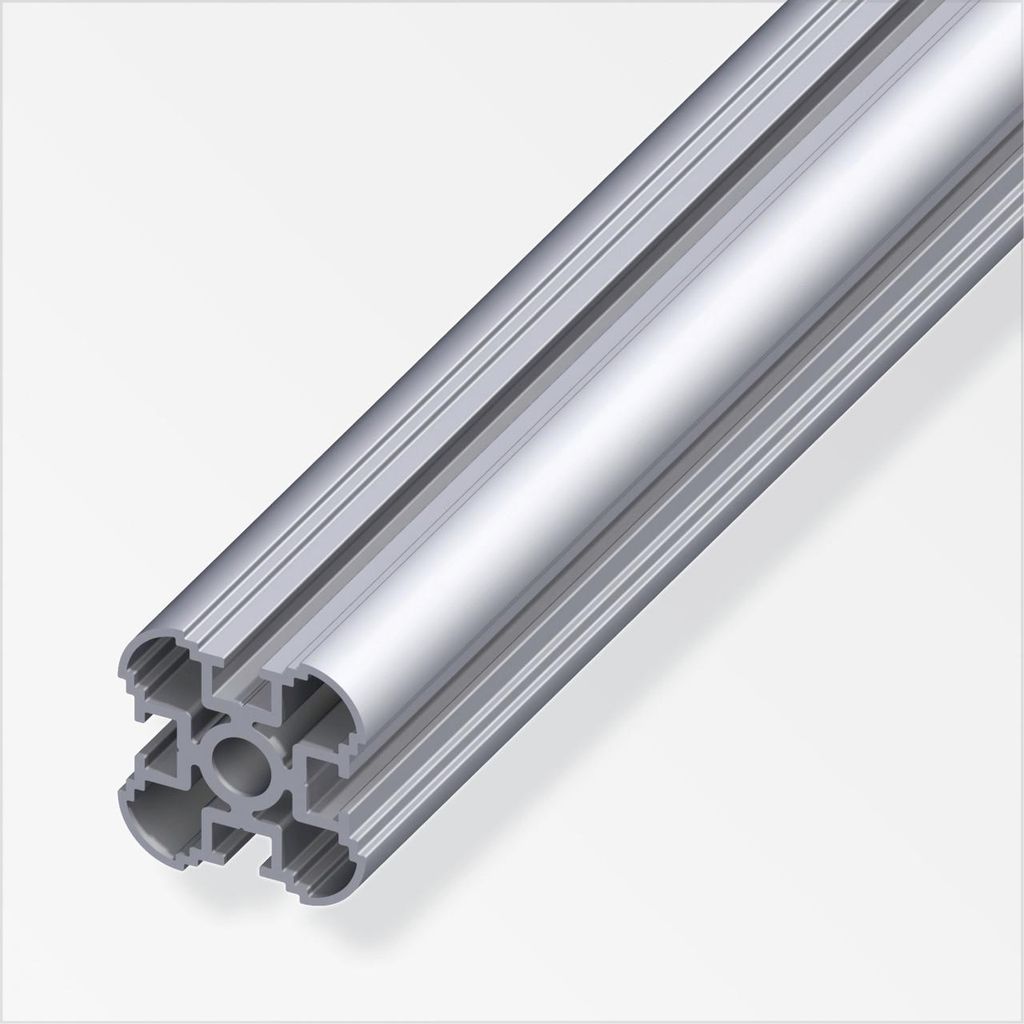 coaxis -Säulen-Profil 0.324 m, 35.5 mm Aluminium roh blank