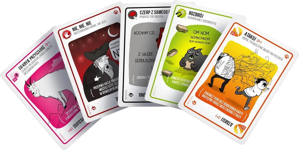 REBEL Exploding Kitties Party Version Muette 45832 Jeu de Société