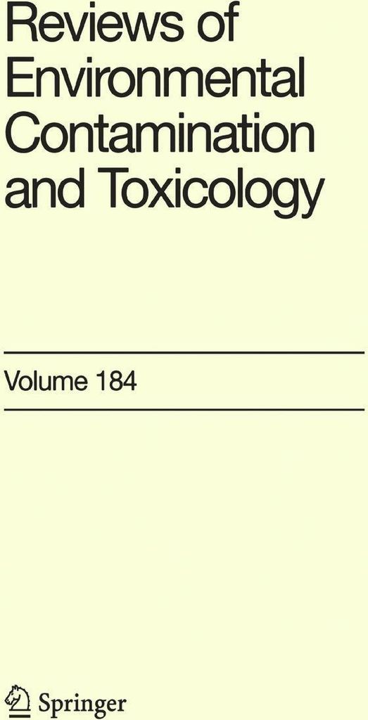 Reviews of Environmental Contamination and Toxicology 184