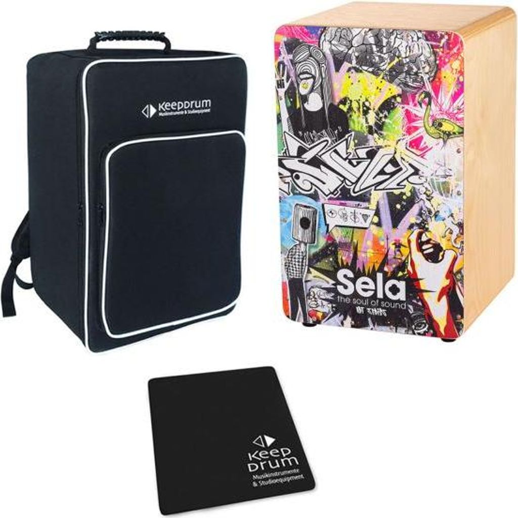 Sela SE174 Art Series Urban Cajon mit Tasche und Pad Produktbild 