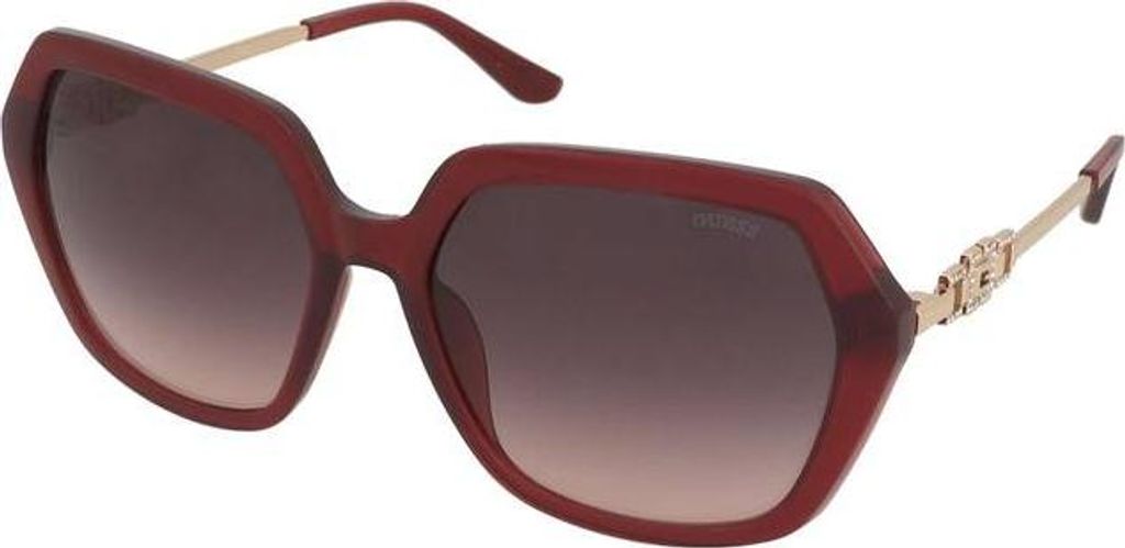 Guess GU00267 Shiny bordeaux 57/17/140 Damen Sonnenbrillen