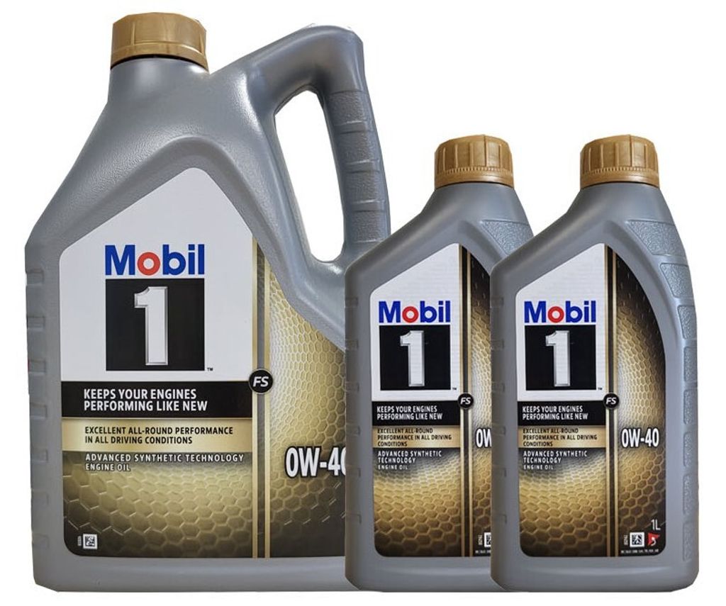 Mobil 1 FS 0W-40, 7 liter Produktbild 