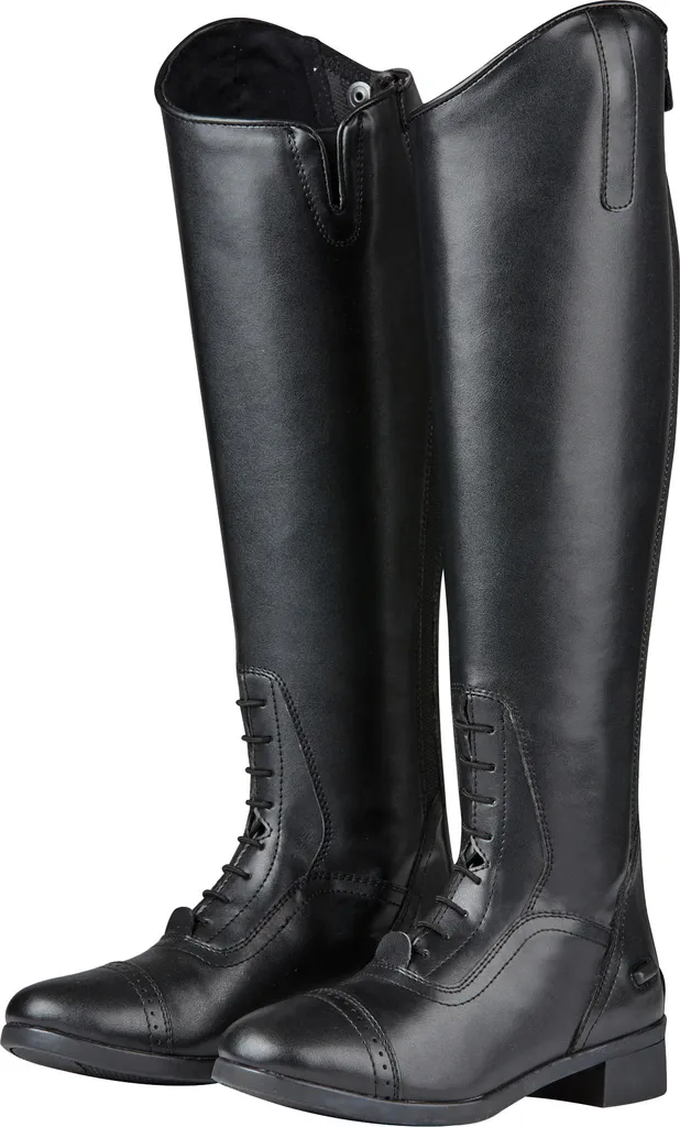Bottes Saxon WB812 confortables pour mollets larges en Noir Taille 37