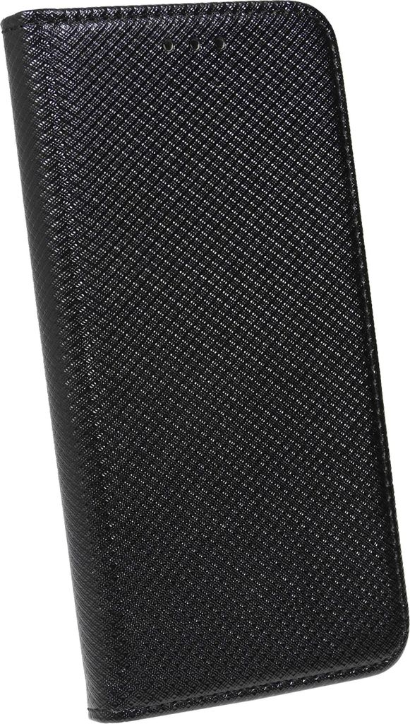 Buch Tasche "Smart" kompatibel mit iPhone 14 Pro Handy Hülle Etui Brieftasche Schutzhülle mit Standfunktion, Kartenfach Schwarz