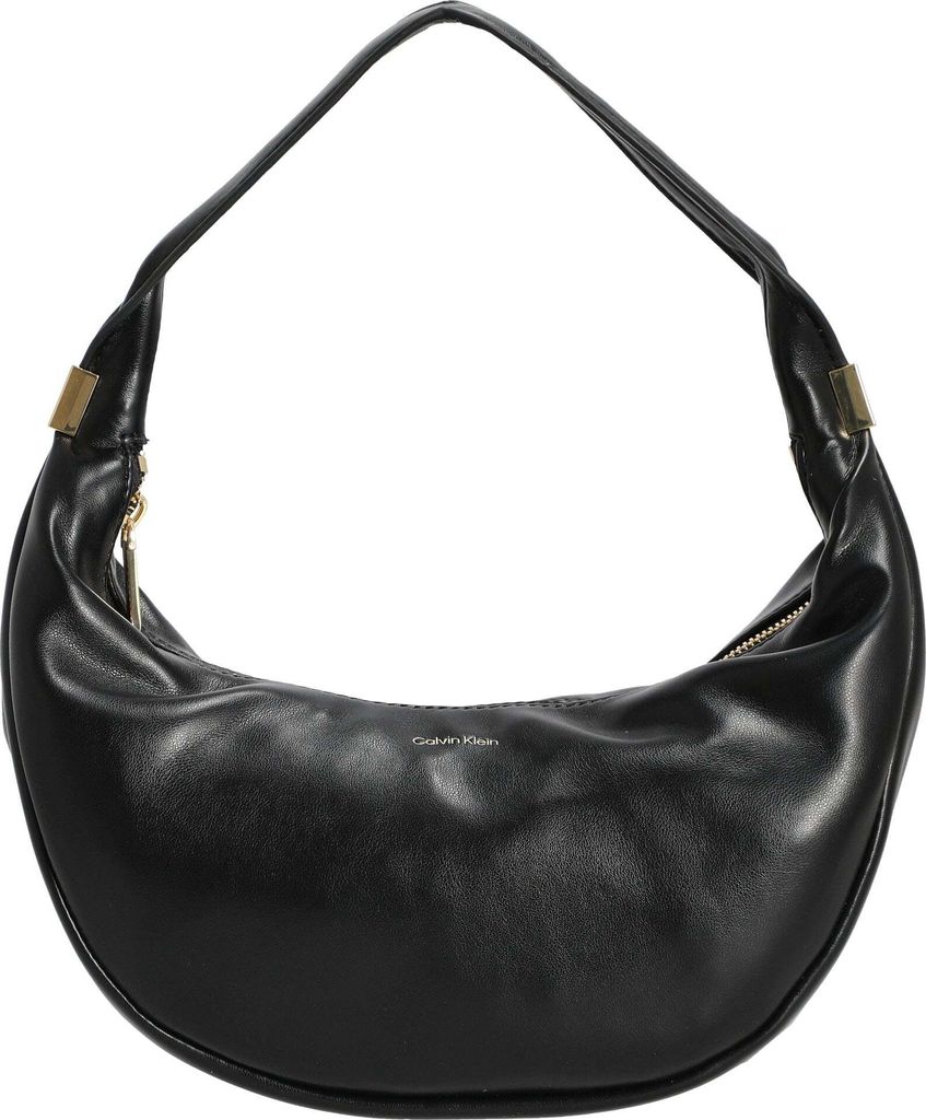 Pinched Soft Crescent - Umhängetasche S 24 cm (schwarz)