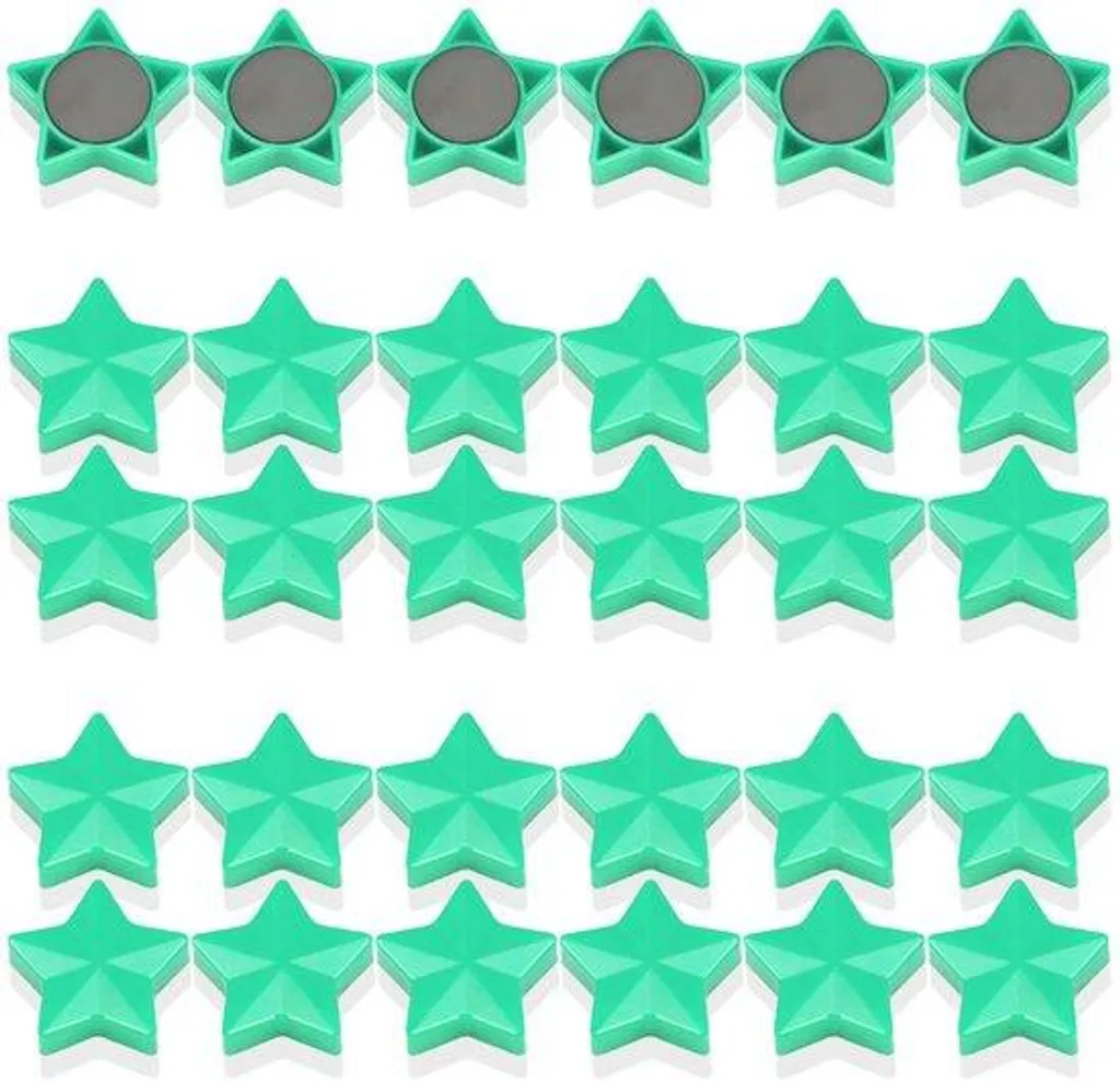 Aimants de Bureau Puissants : Pack de 30 Petits Aimants Blancs Pro