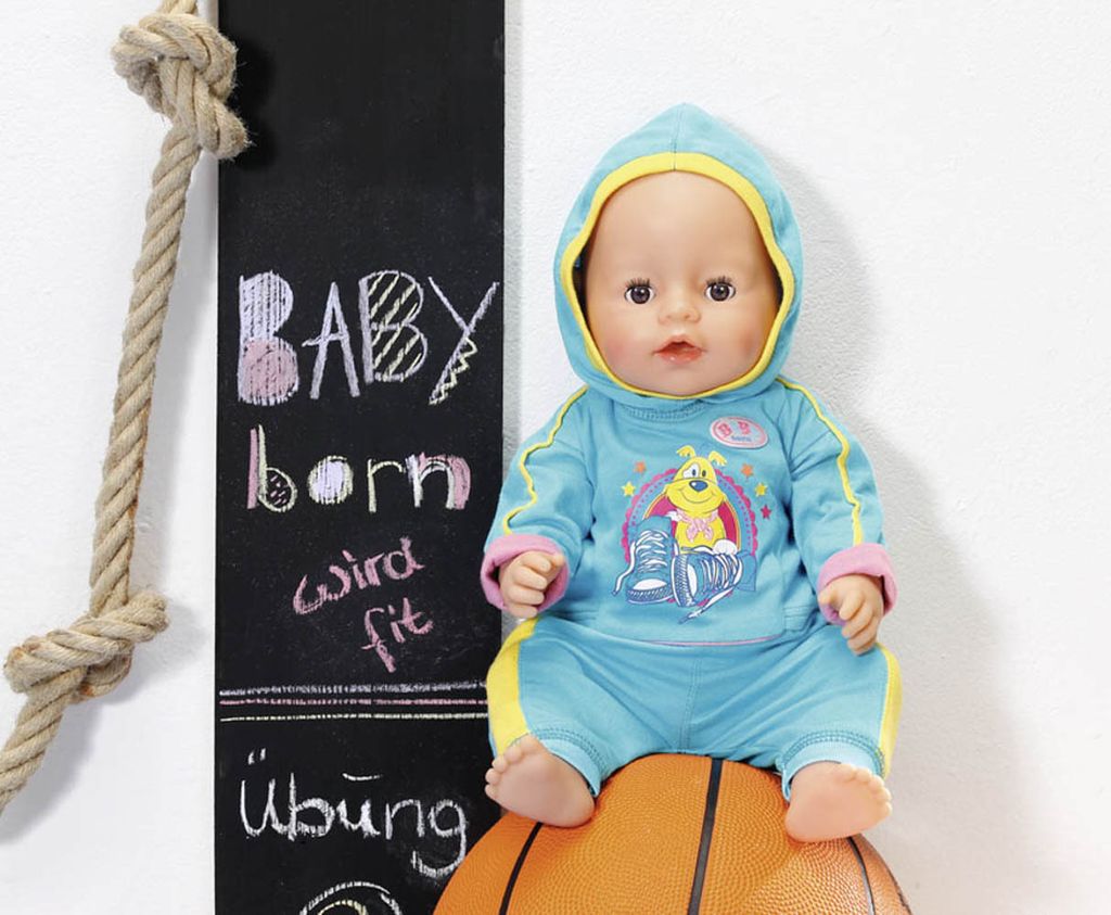 BABY born Jogginganzug, sort. Produktbild 4