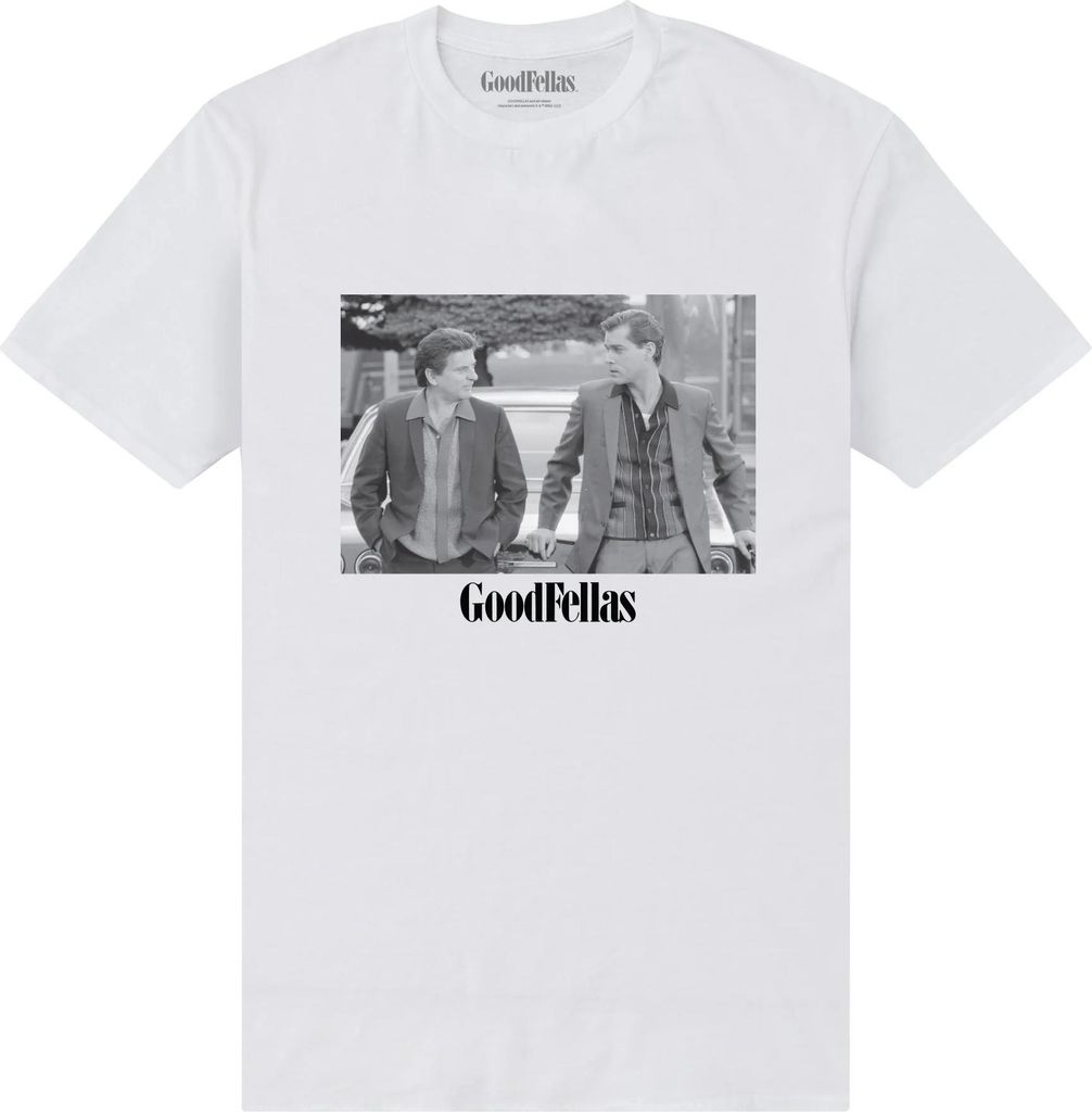 Goodfellas - T-Shirt für Herren/Damen Uni PN466 (XL) (Weiß)