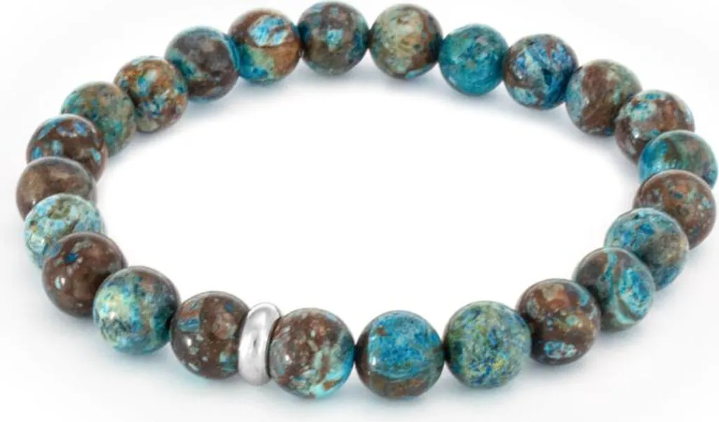 Bracciale in diaspro con perline MINK129/20