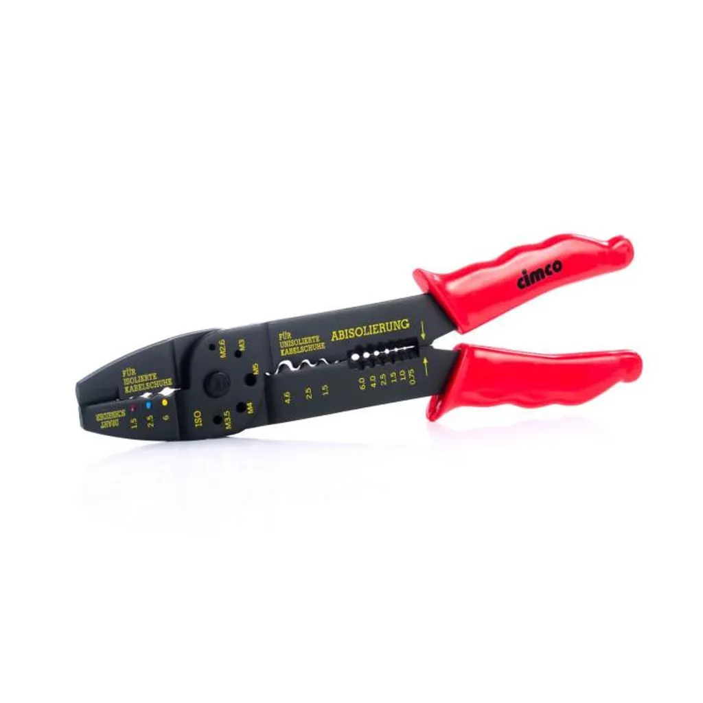 Pince à sertir pour installation électrique 0,5 à 6 mm² Cimco 101892 - 2