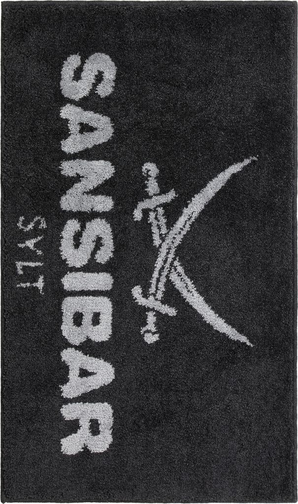 Sansibar Badematte mit Sansibar Logo Schriftzug, Produktbild 