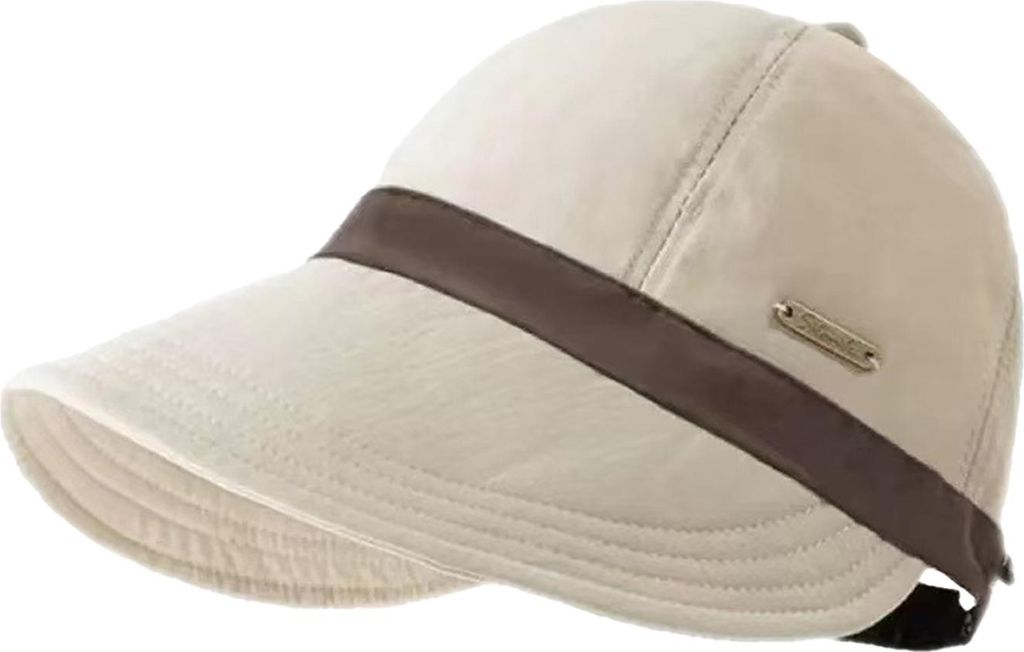 Sonnenhüte für Damen, breite Krempe, UV-Schutz, Visierhut, Sommer, Strand, verstellbarer Pferdeschwanz, verstaubare Kappe zum Angeln, Wandern