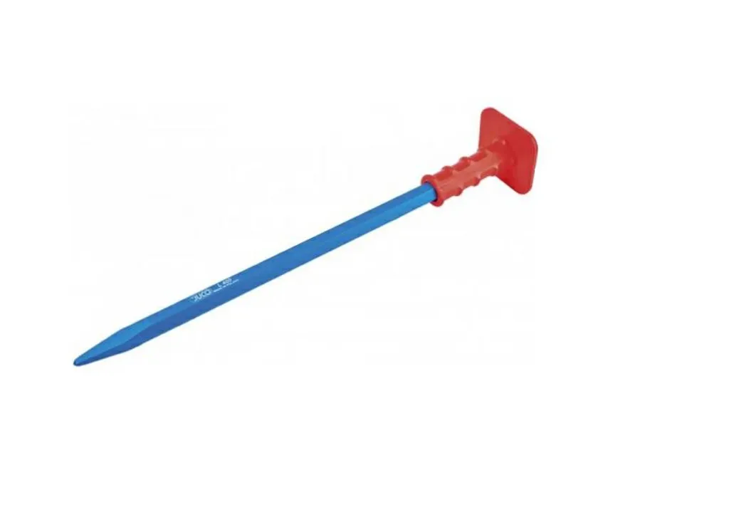 Ciseau à maçonnerie p5080 long 500mm x 19mm avec garde de protection