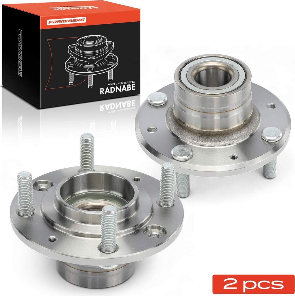 Frankberg 2x Radnabe Radlagersatz Hinterachse beidseitig für Mitsubishi Carisma Stufenheck Space Star MPV