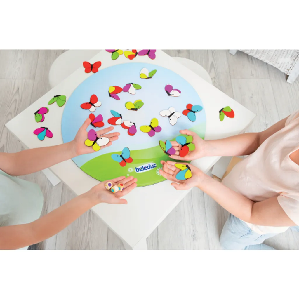 Betty Fly Beleduc : Jeu de Couleurs Interactif en Bois Naturel Durable