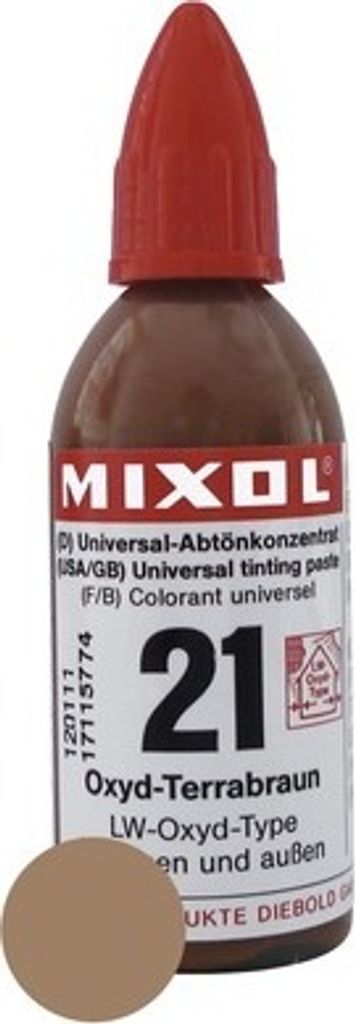 MIXOL® Abtönkonzentrat 21 Oxyd terrabraun Produktbild 