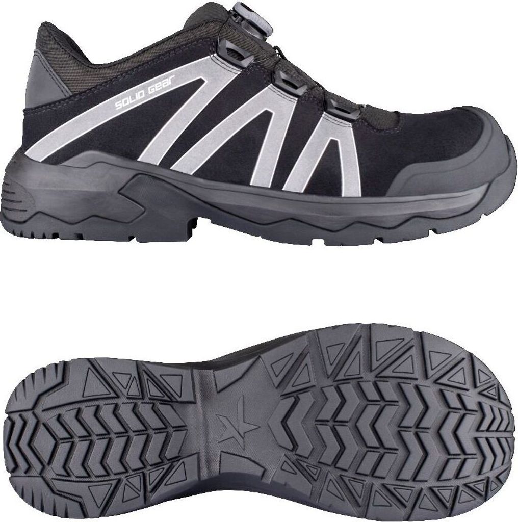 Solid Gear Onyx Low Sicherheitsschuhe, EN 20345, 61340 S3 HRO ESD SRC Black-41