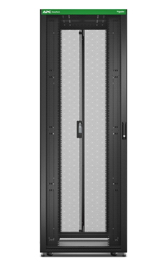 APC Easy Rack - Síťová skříň - černá - 48U - 48,3 cm (19") Obrázek produktu 