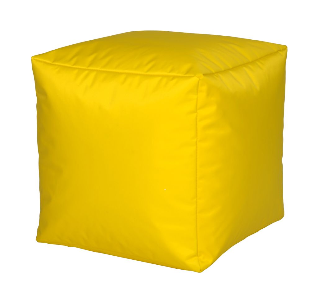 Sitzwürfel Nylon gelb 40/40/40 cm gelb