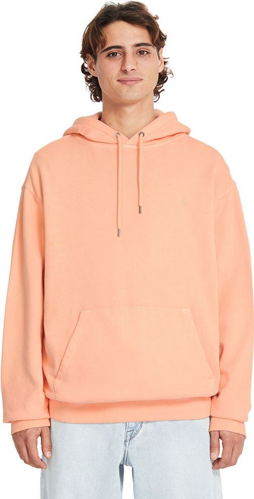 Volcom Single Stone Kapuzenpullover Orange M Mann Orange M