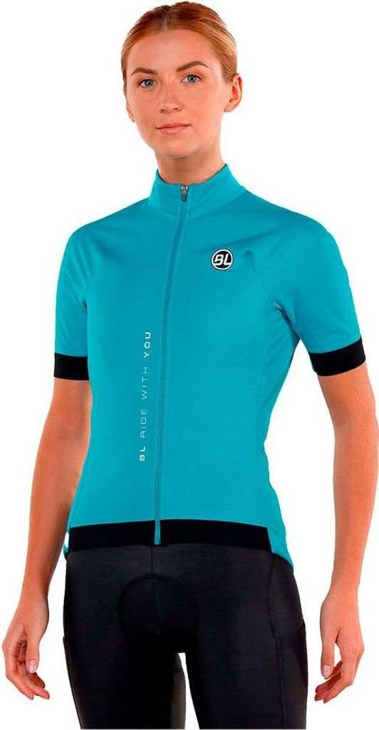 Bicycle Line Normandia-e Kurzarm-radtrikot Grün S Frau Grün S