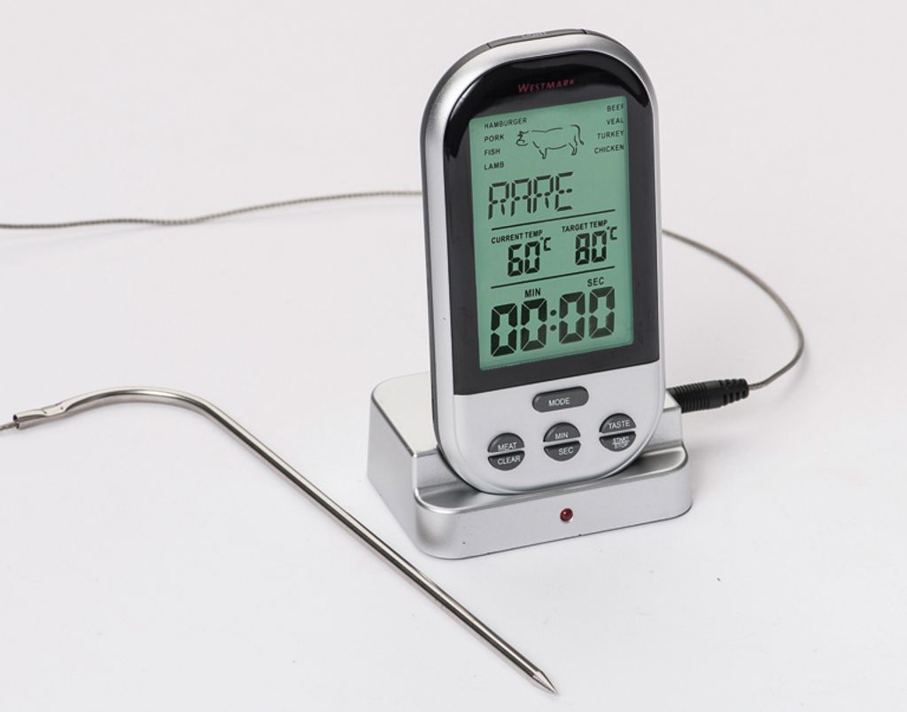 Westmark Funk-Bratenthermometer digital inklusive Batterien Produktbild 
