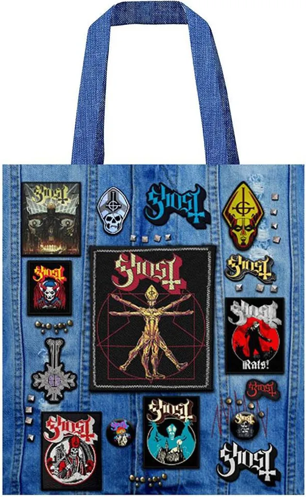 Borsa a Tracolla Ghost Popestar Colorata RO14221 | Accessorio Rock