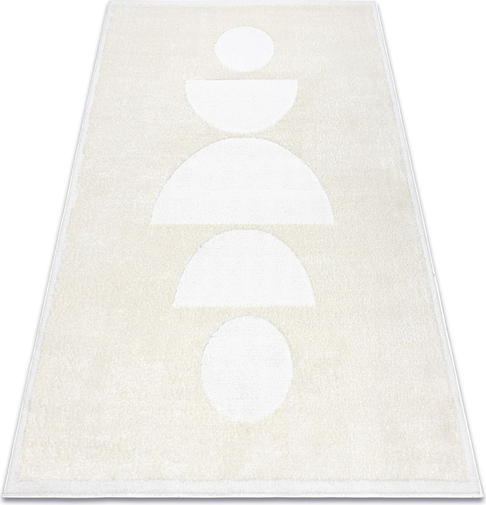 Modern Teppich MODE 8598 geometrisch creme beige 200x290 cm