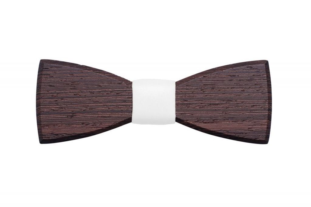 BeWooden Herren hölzerne Fliege Nuptis brown