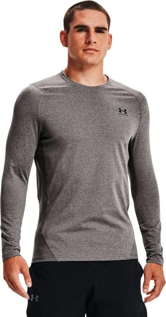 Under Armour Coldgear Armour Fitted Crew Langarm-t-shirt Grau XS / Regular Herren Grau XS