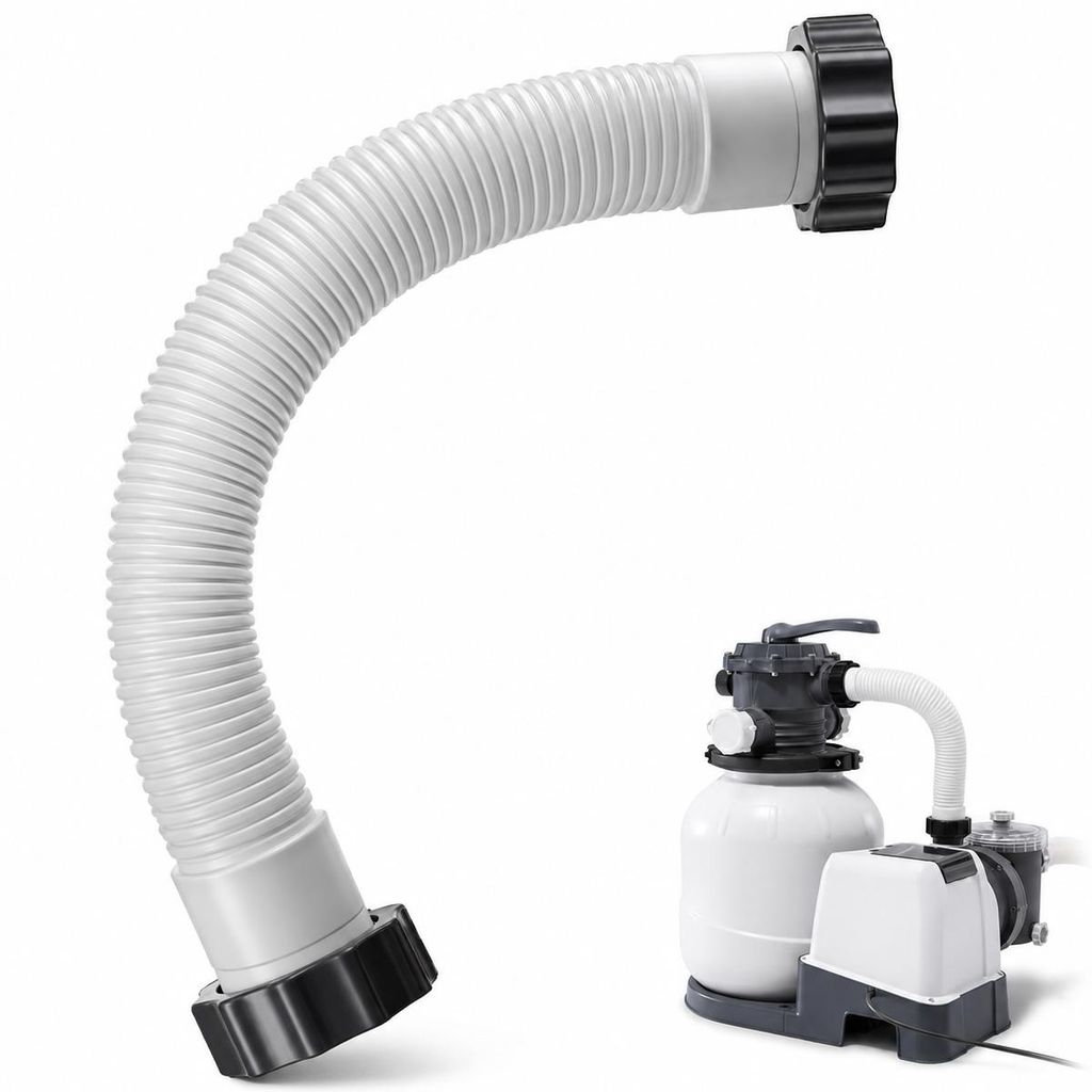 Poolschlauch 38mm 40cm, Filterpumpenschlauch als Ersatzteil Produktbild 