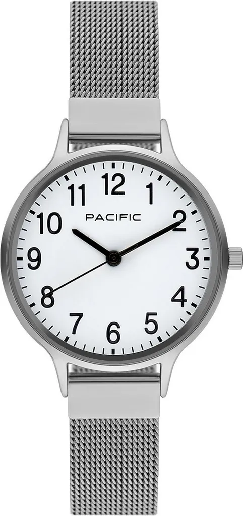 Montre Pacific PC00837 Argentée en Acier Inoxydable et Cadran Épuré