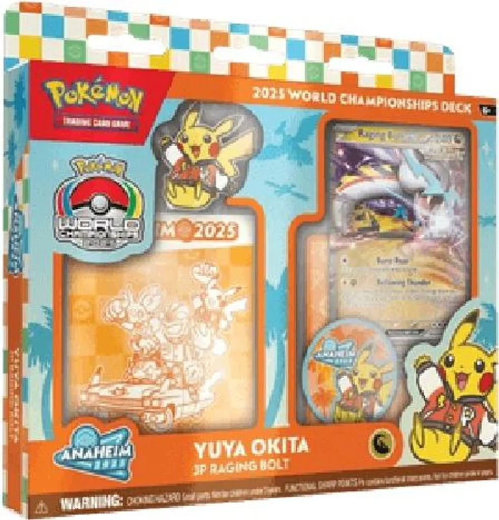 Carte à collectionner Pokémon Raging Bolt JP 2025 par Yuya Okita
