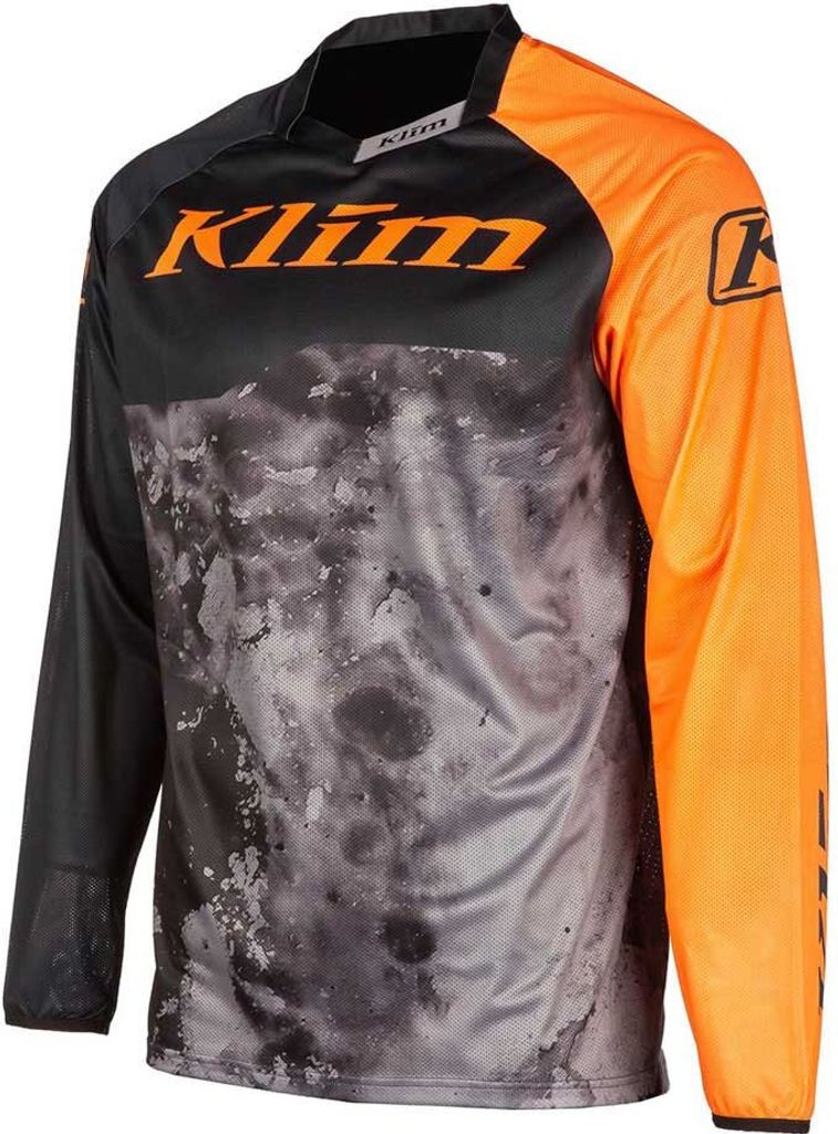 Klim Xc Lite Langarm-t-shirt Orange,Grau 14 Years Junge Orange,Grau 14 Years