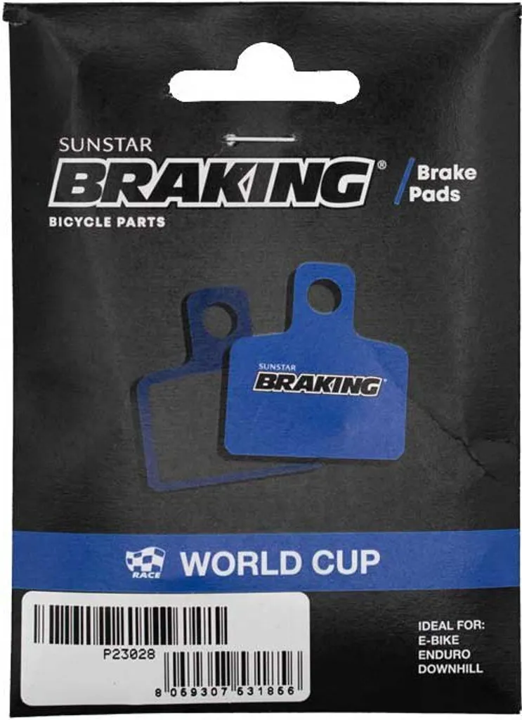 Plaquettes de frein frittées pour Hope V4 Braking Race World Cup VTT