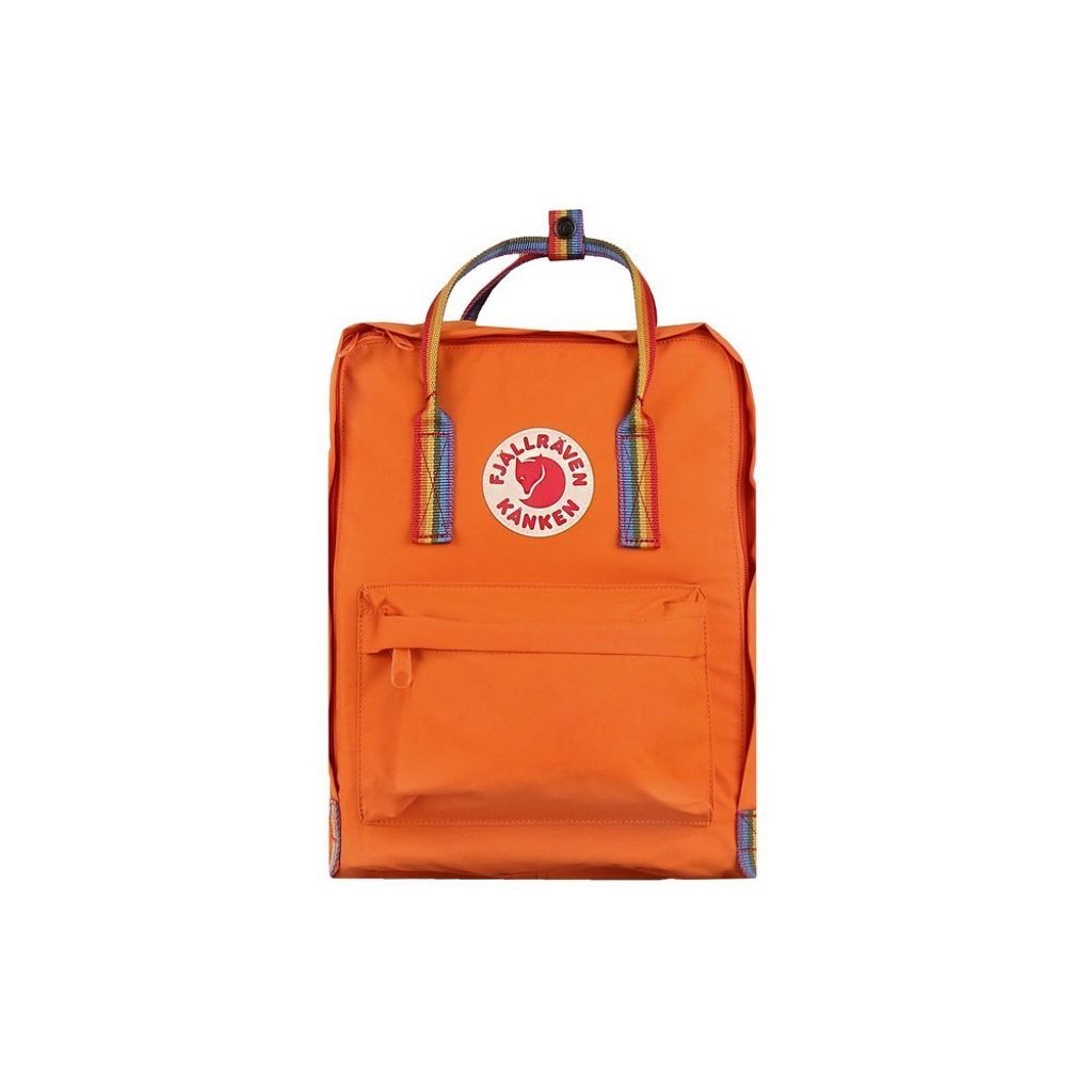 Fjällräven Kanken Rainbow, Stadt, Uni, Notebook-Gehäuse, Wasserfest, Vinylon