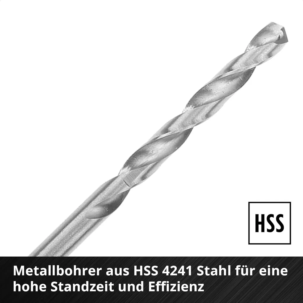 Set Einhell 49108773 M-Case 39 Pezzi: Punte HSS e Inserti Impact - 13