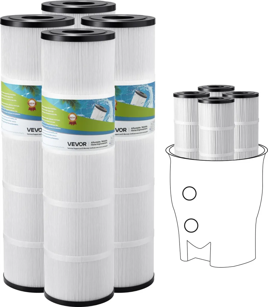 Filtro Acqua VEVOR Serie Professionale | Compatibile Pentair CCP420