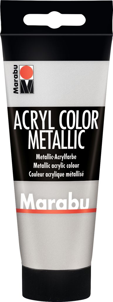 Marabu Acrylfarbe Acryl Color 100 ml silber 082