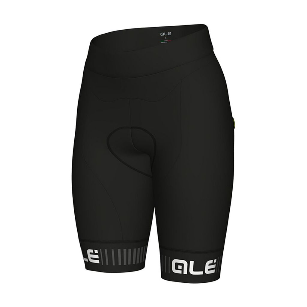 Alé Fahrradshorts ohne Träger - TRAGUARDO LADY - Weiß/Schwarz XL