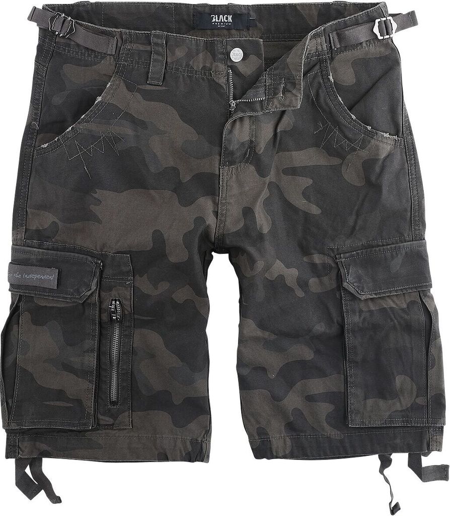 Black Premium by EMP Herren Camouflage Shorts 6XL