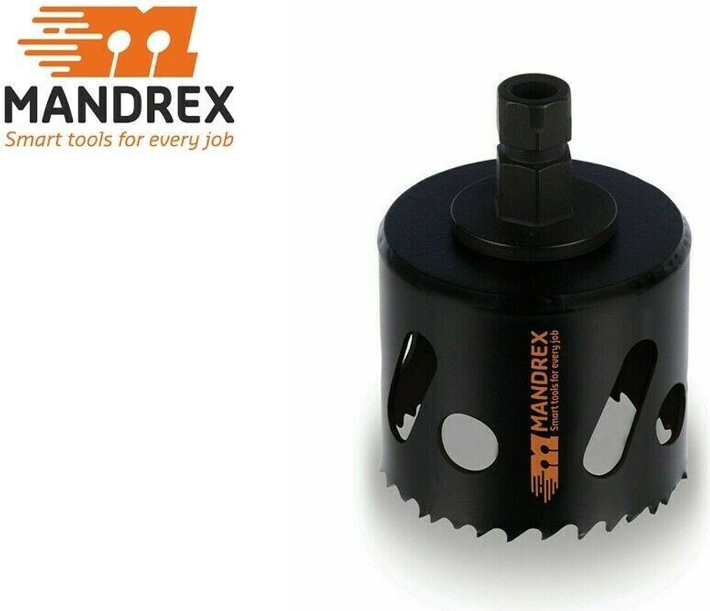 MandreX BI-METALL EasyXcut M43 Lochsäge Ø 14 mm – 210 mm 105 mm